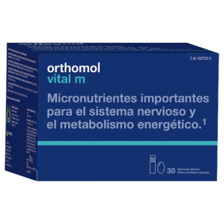 Comprar Orthomol Vital M 20ml 30 Viales A Precio De Oferta