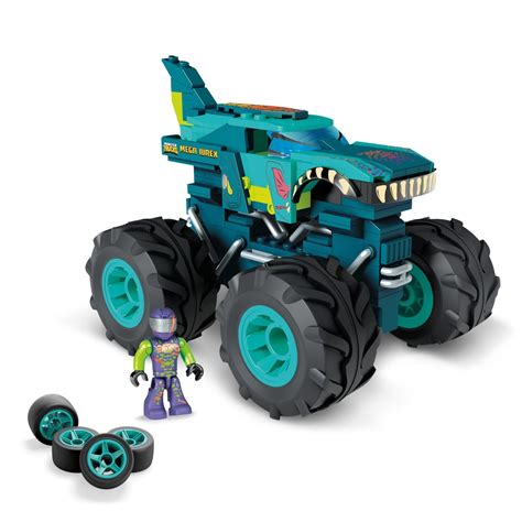 Set De Constructie Mega Bloks Hot Wheels Monster Truck Mega Wrex Piese Emag Ro