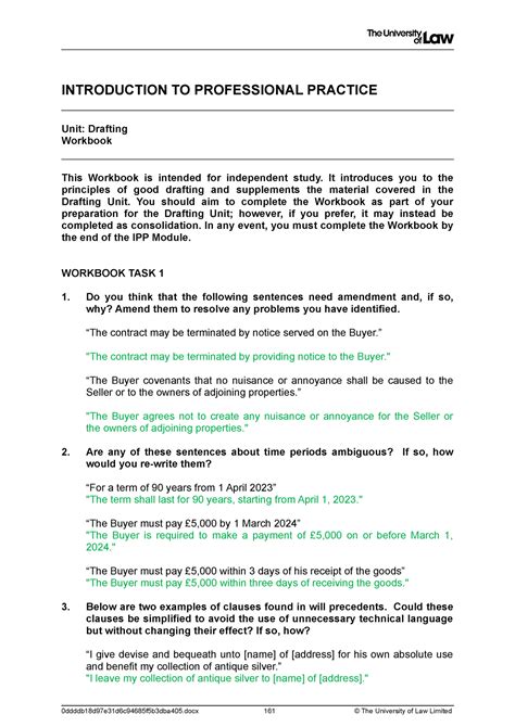 2324 Ipp Ws Drafting Ce01 Workbook INTRODUCTION TO PROFESSIONAL