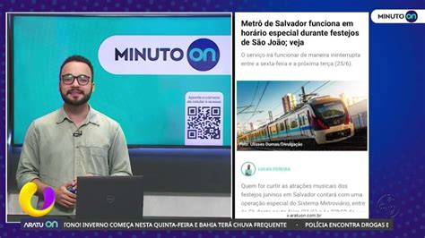 Minuto On Metr De Salvador Funciona Em Hor Rio Especial Durante