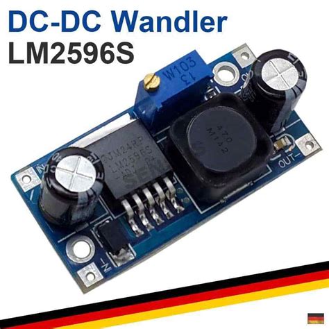 X Lm Dc Step Down Spannungswandler Arduino Modul Regler Lm S Ebay