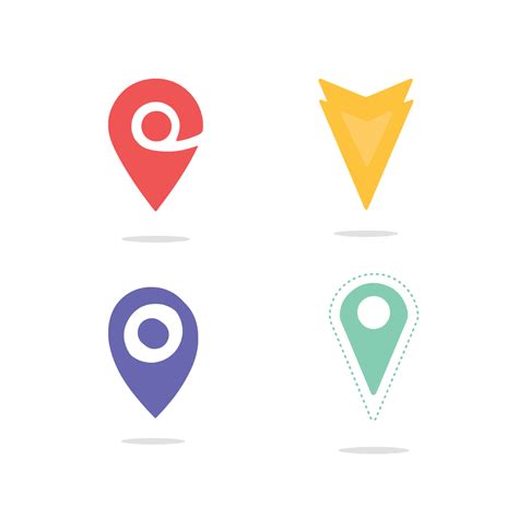 Free Map Location Symbol Vector Template To Edit Online