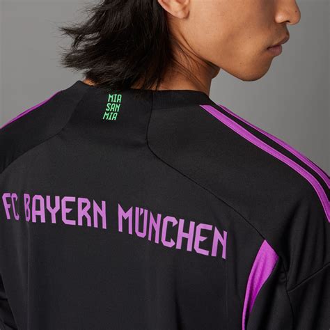 Adidas Fc Bayern 2324 Away Jersey Black Adidas Ke