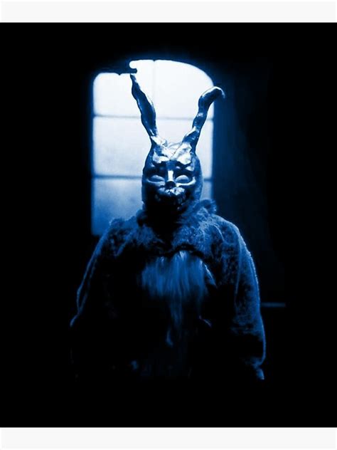 Frank The Donnie Darko Rabbit Costume Poster By CtrlT Redbubble