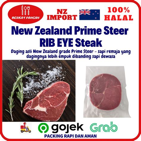 Jual New Zealand Prime Steer Ribeye Steak Nz Rib Eye Ps Indonesia