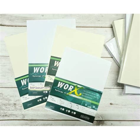 Worx Specialty Paper 90gsm200gsm 10 Sheets