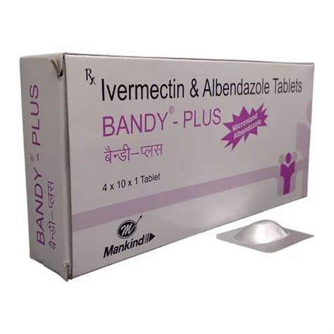 Albendazole Mg Ivermectin Mg Tablet Packaging Type Strips At Rs