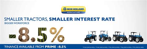 Small Tractor For Sale TT3 50 New Holland Agriculture South Africa