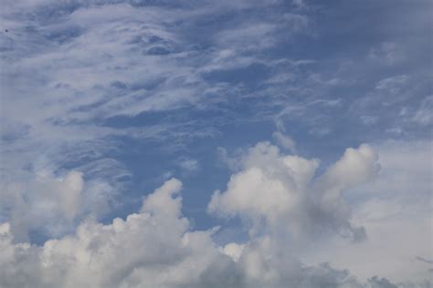 White Clouds in the Sky · Free Stock Photo