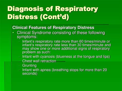 Ppt Respiratory Distress In Newborn Powerpoint Presentation Free