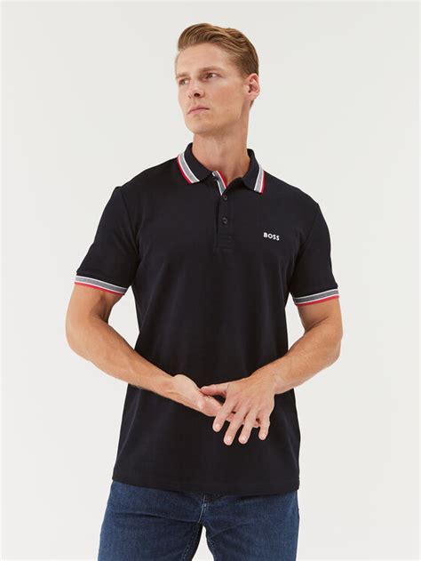 Boss Tricou Polo Bleumarin Regular Fit Modivo Ro