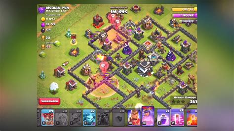 Clash Of Clans Clash Of Clans Town Hall 9 Queen Charge Lavaloon