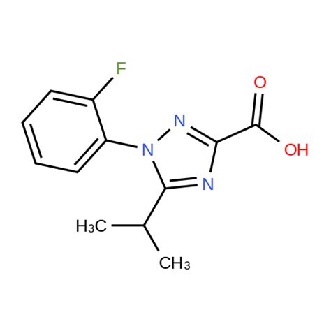 1155460 50 6 1 2 Fluorophenyl 5 Propan 2 Yl 1H 1 2 4 Triazole 3