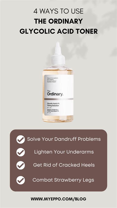 How To Use Glycolic Acid Toner From The Ordinary In Four Different Ways