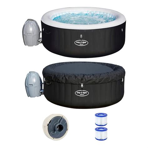 Bestway Whirlpool Aufblasbar Lay Z Spa Miami Mit Heizung Jacuzzi