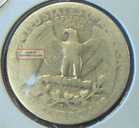 1943 S Washington Silver Quarter 1449