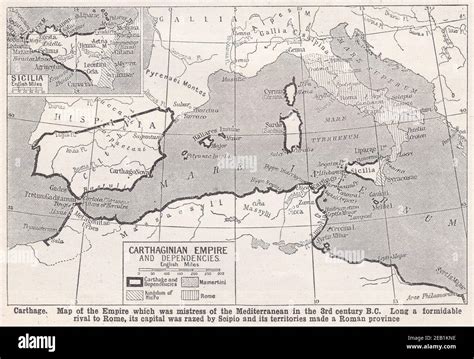 Carthage Map Hi Res Stock Photography And Images Alamy