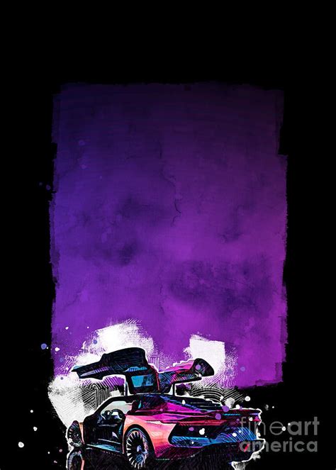 Mc5056 2022 Delorean Alpha 5 Concept Digital Art By Lisa Von Fine Art
