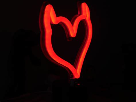 Red Neon Aesthetic Heart See more ideas about red aesthetic aesthetic red