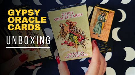 Gypsy Oracle Cards Unboxing Youtube