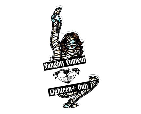 Naughty Mummy Sticker Mature Content Etsy