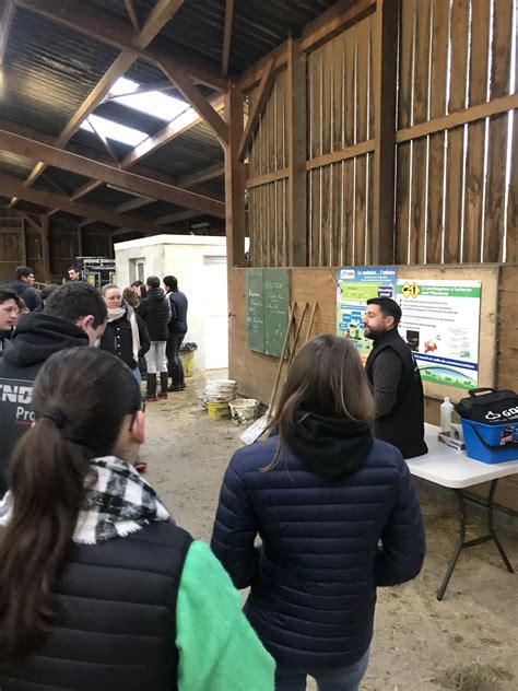 Journée biosécurité au Lycée agricole Ahun 07 février 2024 GDS Creuse