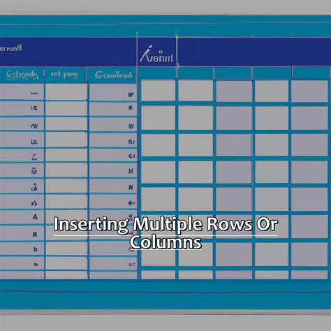 15 Keyboard Shortcuts For Inserting Rows And Columns In Excel