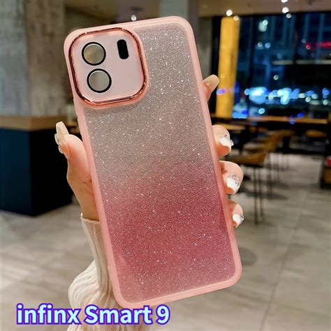 Infinix Smart 9 Hot 50i 4G 5G 2024 เคสโทรศพทGradient GlitterซลโคนSoft Star Csaingสาหรบ
