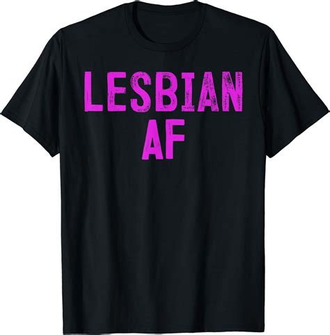 Lesbian AF Flower LGBT Pride And Gay Love Parade Gift T Shirt Walmart