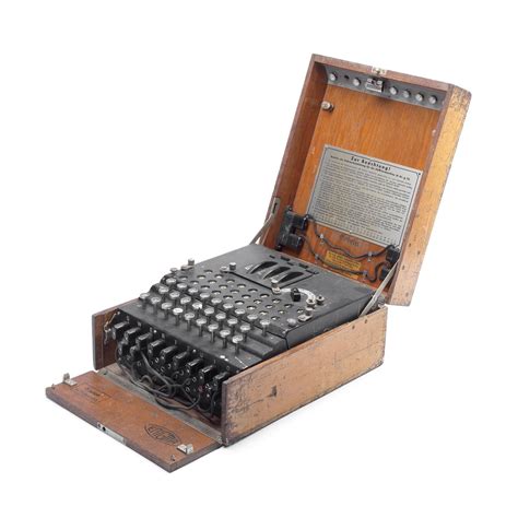 WWII Enigma Cipher Machine Is a War-Time Souvenir With A Hefty Muscle ...