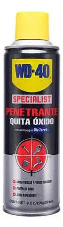 Wd 40 Specialist Penetrante Quita Óxido 8oz MercadoLibre