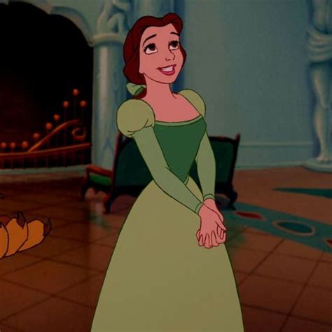 I Love Her Green Dress Disney Pinterest Beast Belle And Disney