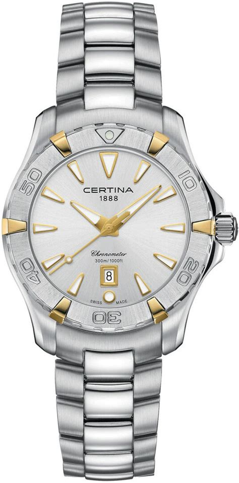 Certina Ds Action Lady Quartz Precidrive Cosc Chronometer C