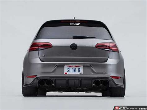 Ecs 024758ecs01kt Mk7 Golf R Carbon Fiber Rear Diffuser