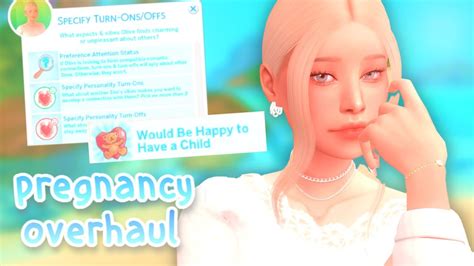 This Mod Overhauls Pregnancy And Relationships In The Sims 4🤍 Woohoo