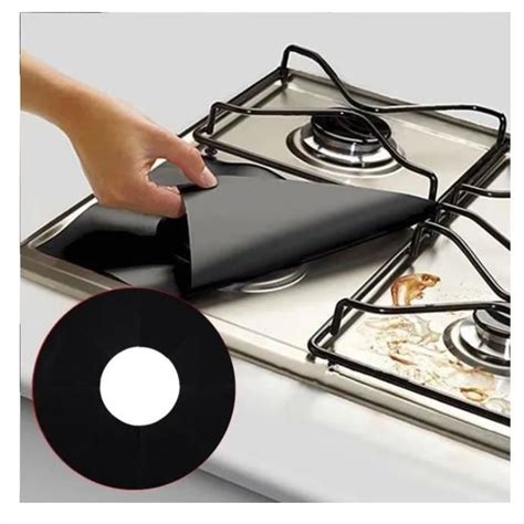 Tbest Tapis De Protection Pour Cuisini Re Gaz Pi Ces Ensemble De