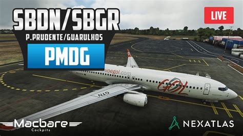 Flight Simulator 2020 PMDG 737 Palmas Goiânia SBPJ SBGO On Line