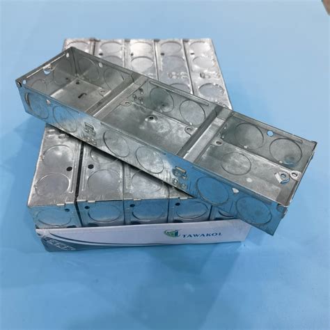 47mm Depth 3x3 Gi Back Box Gi Back Box Junction Metal Box Gi Box And