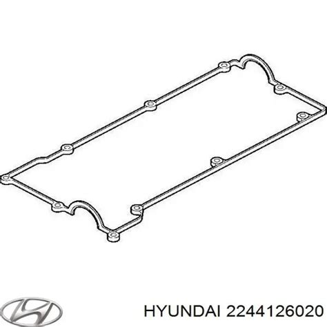 2244126020 Hyundai/Kia прокладка клапанной крышки двигателя