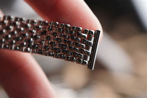 mm Gay Frères Beads of Rice Bracelet Straight End Links Inches