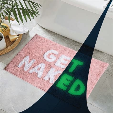 Get Naked Bath Rug Etsy