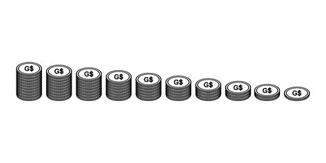 Guyana Currency Guyanaese Dollar Icon Gyd Sign Vector Illustration