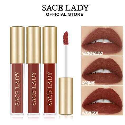 Delivery In DaysSACE LADY Lipstick Matte Waterproof Longlasting Nude Lipstick Makeup In