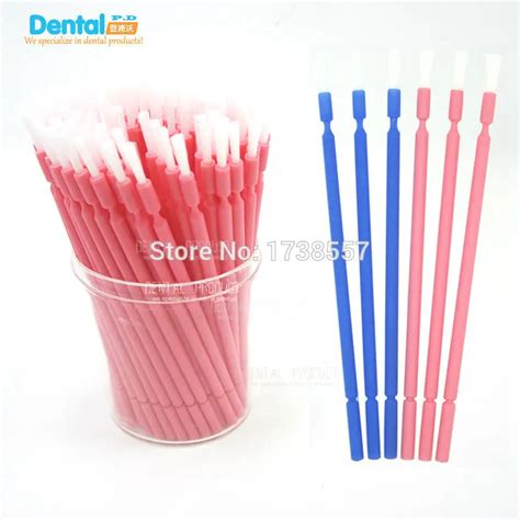 New Arrival Pcs Dental Disposable Micro Applicator Brush Bendable