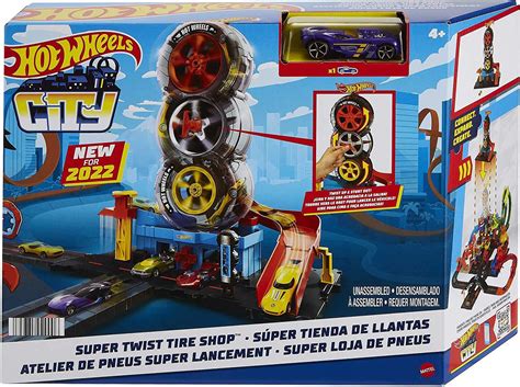 Pista Hot Wheels Super Loja De Pneus Mattel HDP02 Star Brink Brinquedos
