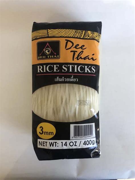 Dee Thai Rice Sticks 3mm Chinese Supermarket