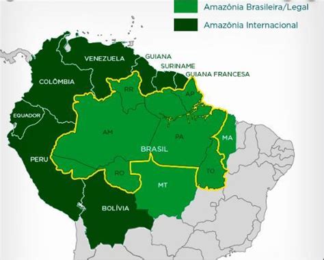 Complexo Regional Da Amazônia - Defina: a) complexo regional da amazonia; b) amazonia internacional; c ...