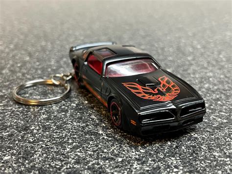 1977 Pontiac Firebird T A Transam Keychain Black Hot Wheels Matchbox Etsy