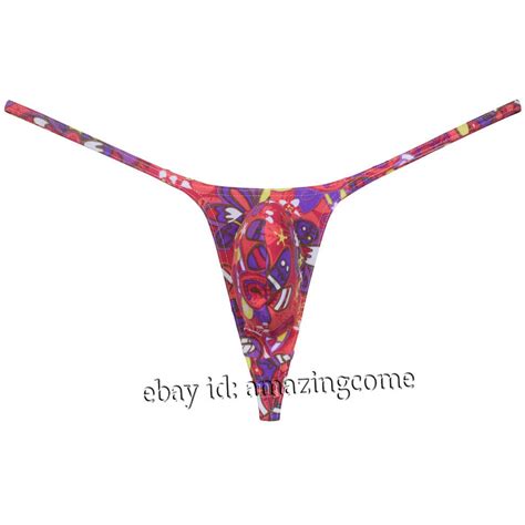 Men Swim Thong G Strings Nylon Underwear Bulge Pouch Sport String Bikini T Back Ebay