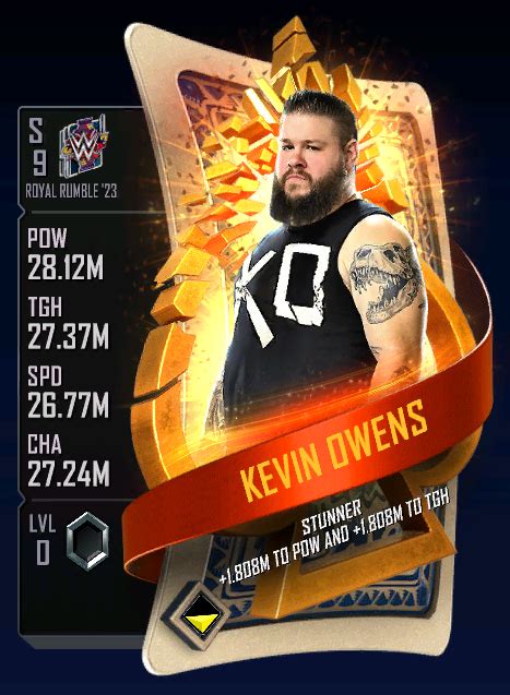 WWE Supercard Leaks On Twitter Here S The RR23 Kevin Owens Event